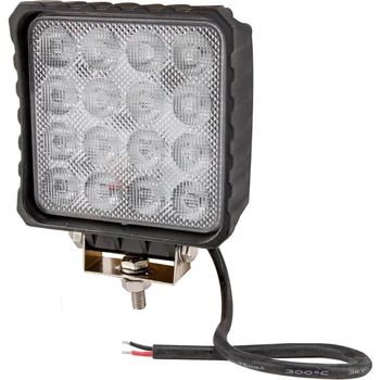 Lampa robocza LED, kwadratowa, 48W 3840 lm 10/30V światło rozproszone 16 LED Kramp