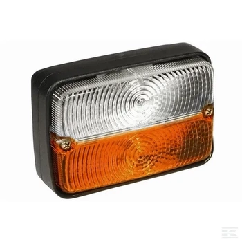 Lampa pozycyjna z kierunkowskazem żarówkowa, przednia pomarańczowa/biała Vapormatic