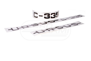 EMBLEMATY KOMPLET NAKLEJEK NALEPEK URSUS C-335