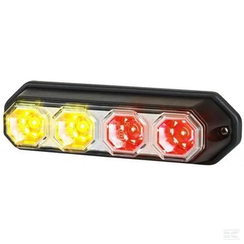 Lampa tylna zespolona LED, LZD2264 prostokątna 12/24V