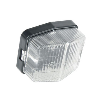 Lampa obrysowa kwadratowa 12/24V biała przykręcana 71x37x61 mm Jokon