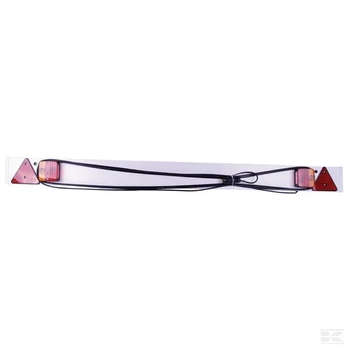 Zestaw lamp na belce, 1830mm z trójkątem odblaskowym 12m