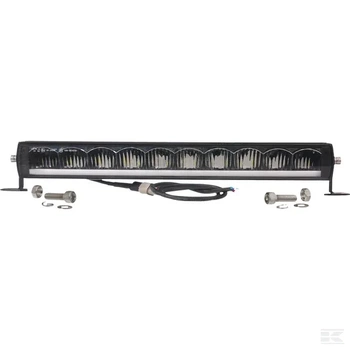 Lampa robocza długa LED, 120W, 6500lm, prostokątna, 12/48V biała, 486x90x57 mm z wtyczką Deutsch 3-pin, światło do jazdy dziennej/światło drogowe Kramp