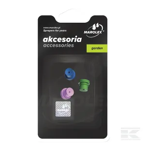 Marolex zestaw 3 dysz wirowych
