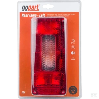 Lampa tylna zespolona, lewa