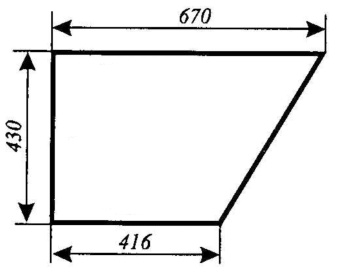 Szyba drzwi dolna Zetor 5711, 5718, 5745, 5748, 5911, 5945, 6711, 6718