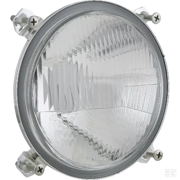 Reflektor przedni halogenowy, okrągły 12/24V R2, T4W Ø 139/123x88 mm Kramp