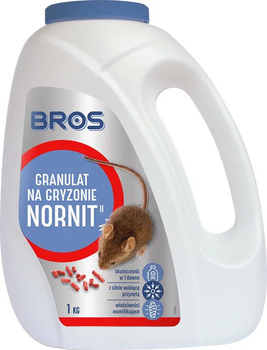 Bros  Nornit granulat na gryzonie, 1kg