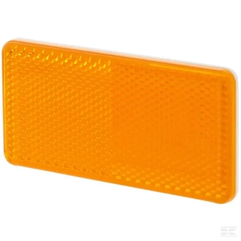 Odblask prostokątny, pomarańczowy Hella