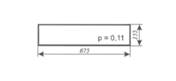 Szyba do ciągnika URSUS 2812, MF-255 kabina Zamość -tylna dolna ver.I (592)
