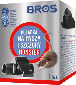 Bros pułapka na myszy i szczury MONSTER