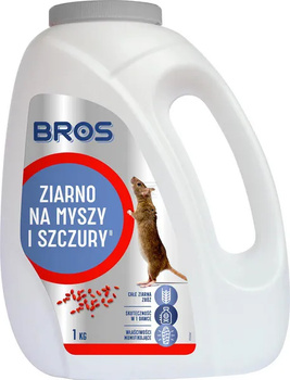 Bros ziarno na myszy i szczury, 1kg