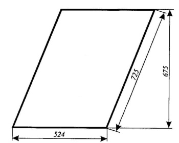 Szyba drzwi górna prawa i lewa Zetor BK7011 model 5320, 5340, 6211, 6245