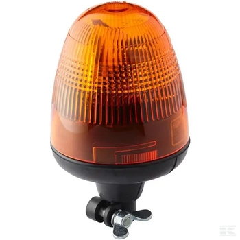 Lampa błyskowa halogenowa, obrotowa, 12V, pomarańczowa, na uchwyt, Ø 135 mm x 222 mm, Rotaflex Hella