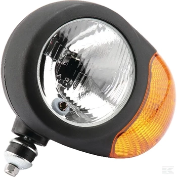 Reflektor okrągły, lewy przykręcany Ø 180 mm Deutsch Cobo