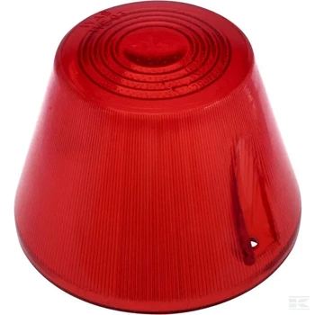 Klosz lampy wysoki WE93, 22, czerwony