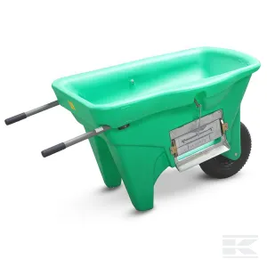 La Buvette wózek paszowy 100 l z bocznym wysypem do paszy