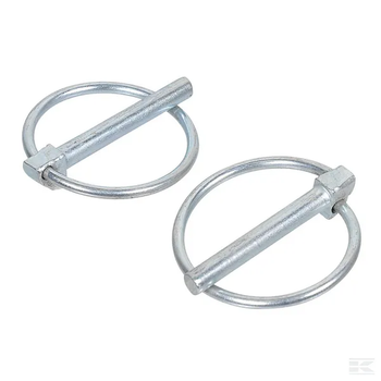 LP8KR Zawleczka składana z kółkiem 8x45 mm Kramp