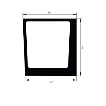 Szyba przednia dolna lewa VALTRA V31515600