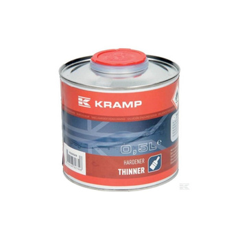 Farba Kramp 0.5 L utwardzacz na bazie żywicy Podkłady & Rozpuszczalniki & Akcesoria RAL9500