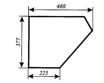 Szyba drzwi dolna Zetor 2011, 4000, 4712, 4718, 5718, 6718, 47187928