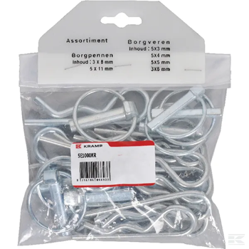 SE1000KR Zestaw zawleczek, małych różnych modeli