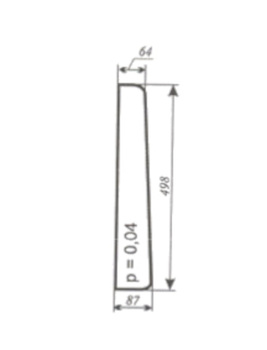 Szyba tylna narożna lewa/prawa C-360 kabina Kunów (blaszanka) (5)