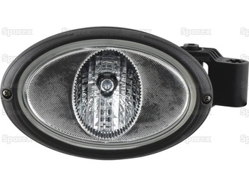 Lampa robocza Oval prawa - 12V