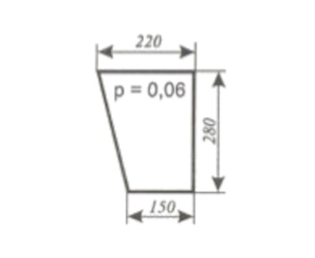 Szyba C-360 kabina Sokółka (nowy typ)- przednia dolna lewa (126)