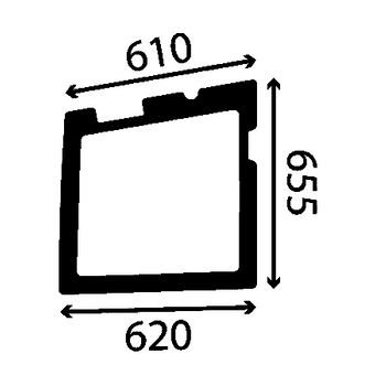 Szyba drzwi dolna Kubota KX014-4, KX015-4, KX016-4, KX018-4, KX019-4,