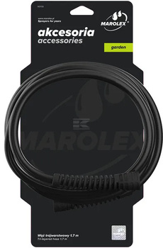 Marolex wąż z nakrętkami, 170 cm