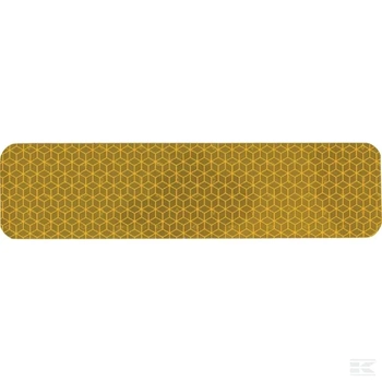 Taśma odblaskowa żółty 50x200mm