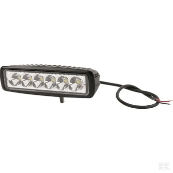 Lampa robocza LED, prostokątna, 18W 1440 lm 10/30V światło skupione 6 LED gopart