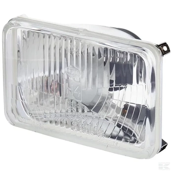 Element optyczny reflektora, prostokątny 12/24V 167x107 mm Hella