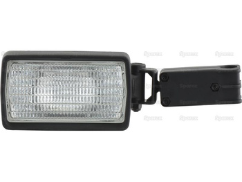 Lampa robocza Prostokątne lewa - 12V