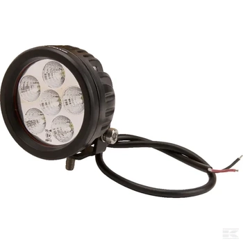 Lampa robocza LED, okrągła, 18W 1440 lm 10/30V światło rozproszone 6 LED Kramp
