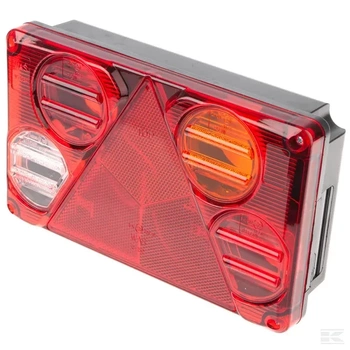 Lampa tylna zespolona prostokątna 7-pinowa prawa halogen 12V lub 24V gopart