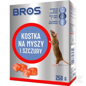 Bros  Kostka na myszy i szczury Bros 250g
