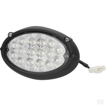Lampa robocza LED, owalna 24W 3220lm 16 LED Kramp