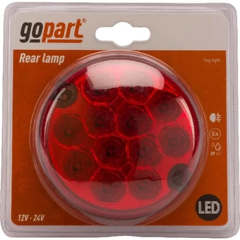 Lampa tylna przeciwmgielna LED, 12/24V