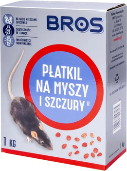 Bros  Płatkil - płatki na myszy i szczury 1kg
