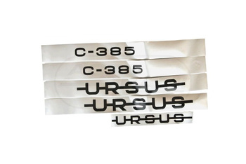 EMBLEMATY KOMPLET NAKLEJEK NALEPEK URSUS C-385