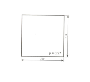 Szyba  C-360 kabina Kunów (blaszanka, czterdziestka) - przednia (7)