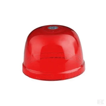 Klosz lampy błyskowej, czerwony