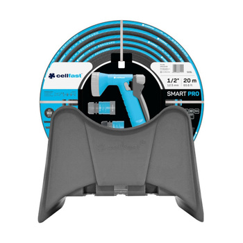 Zestaw zraszający SMART PRO ATS 1/2" 20 m + wieszak na wąż