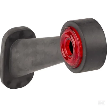 Lampa obrysowa LED, prawa, 12/24V czerwona/przezroczysta, przykręcana Waś