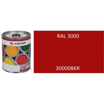 Farba Kramp 1 L czerwony ognisty Lakiery Podwozia & Opon & Karoserii RAL3000