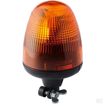 Lampa błyskowa halogenowa, obrotowa, 24V, pomarańczowa, na uchwyt, Ø 135 mm x 222 mm, Rotaflex Hella