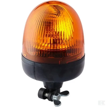 Lampa błyskowa halogenowa, obrotowa, 12V, pomarańczowa, na uchwyt, Ø 135 mm x 217 mm, Rota Compact Hella
