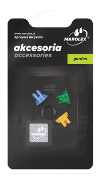 Marolex zestaw 3 dysz herbicydowych